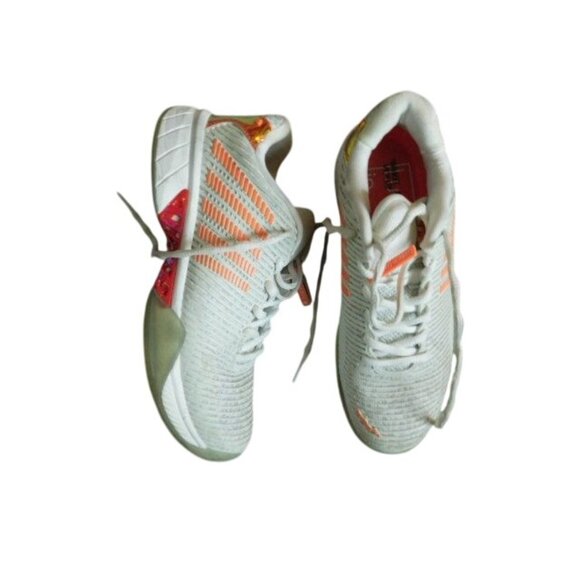 Lucky in Love Size 10 Dura wrap Lace Up Sporty Pickleball Athletic Shoes - Picture 1 of 6
